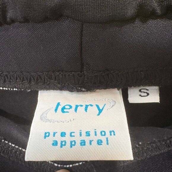 Terry Precision Apparel Black Cycling Padded Bike Wrap Skirt / Skort Size S - Picture 7 of 7